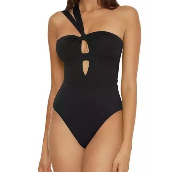 BECCA Black One Piece Swimsuit - Picture 2 of 6